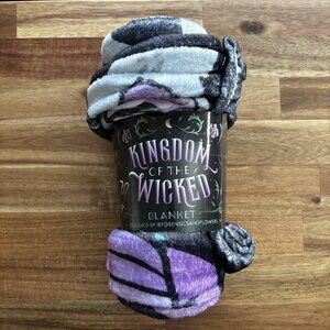 Kingdom Of The Wicked Kerri Maniscalco Blanket Owlcrate New 50”x 40”‎